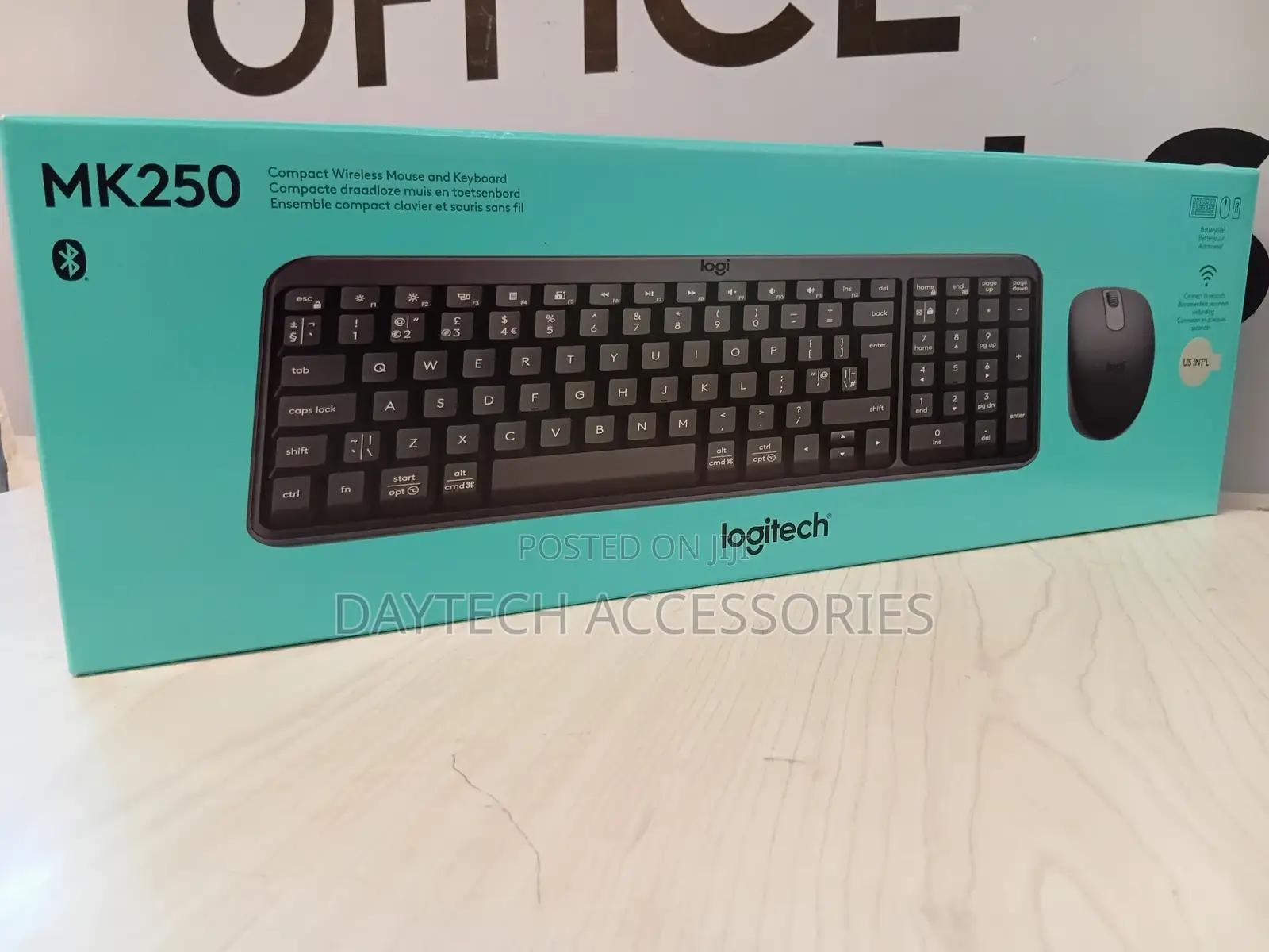 This Is a Logitech Mk250 Compact Wireless Mouse and Keyboard Combo.