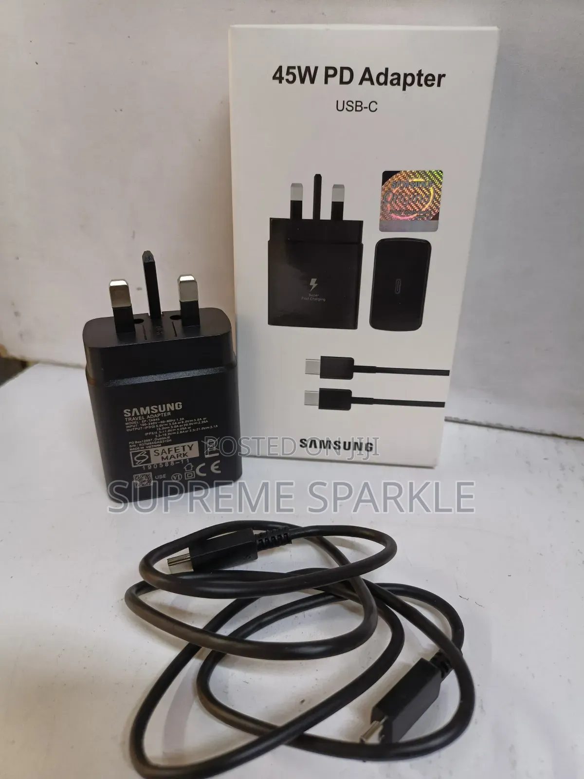 Samsung 45w Pd Adapter Usb-C to C Cable