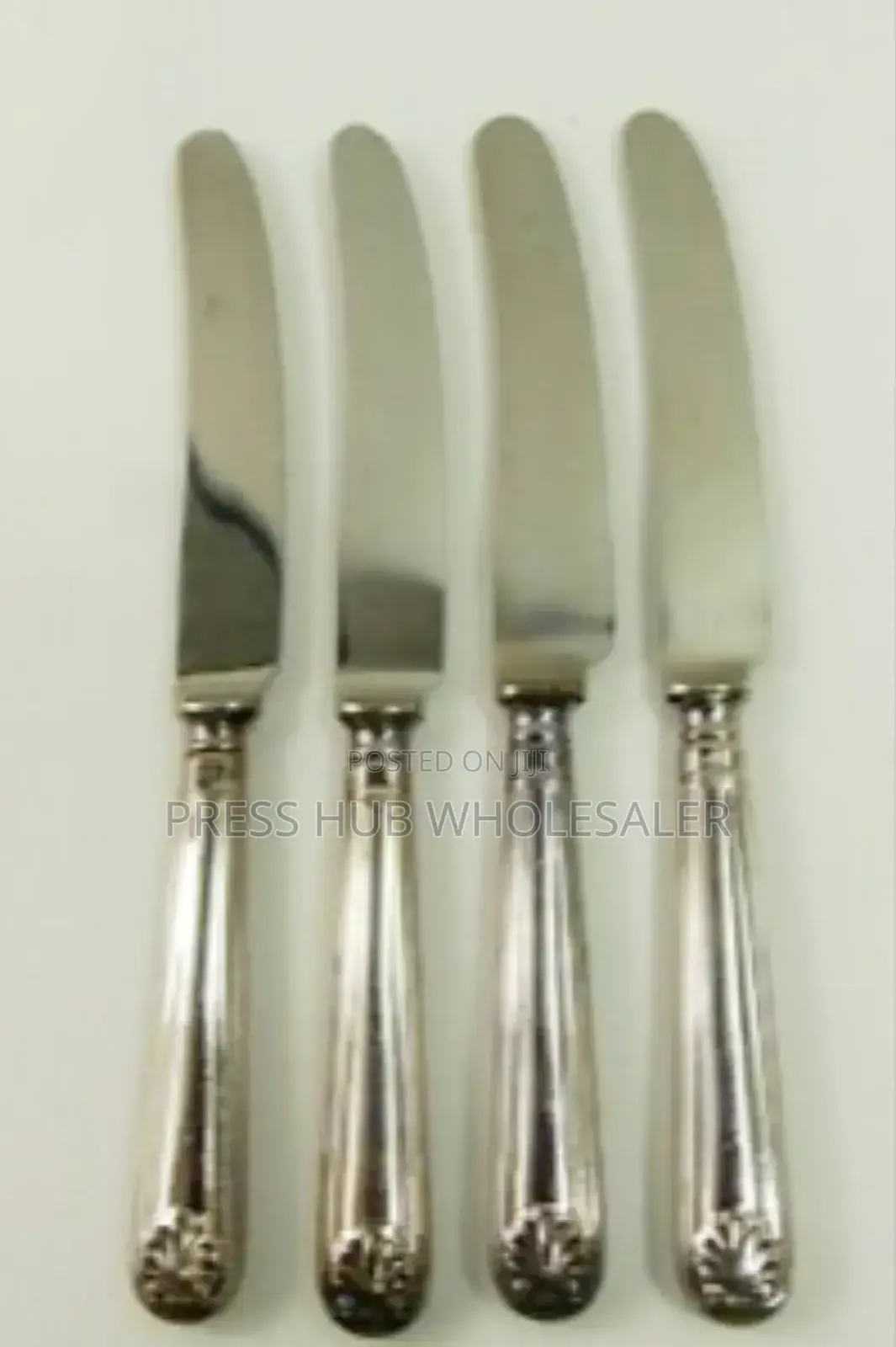 Stainless Steel Butter Knives.* 