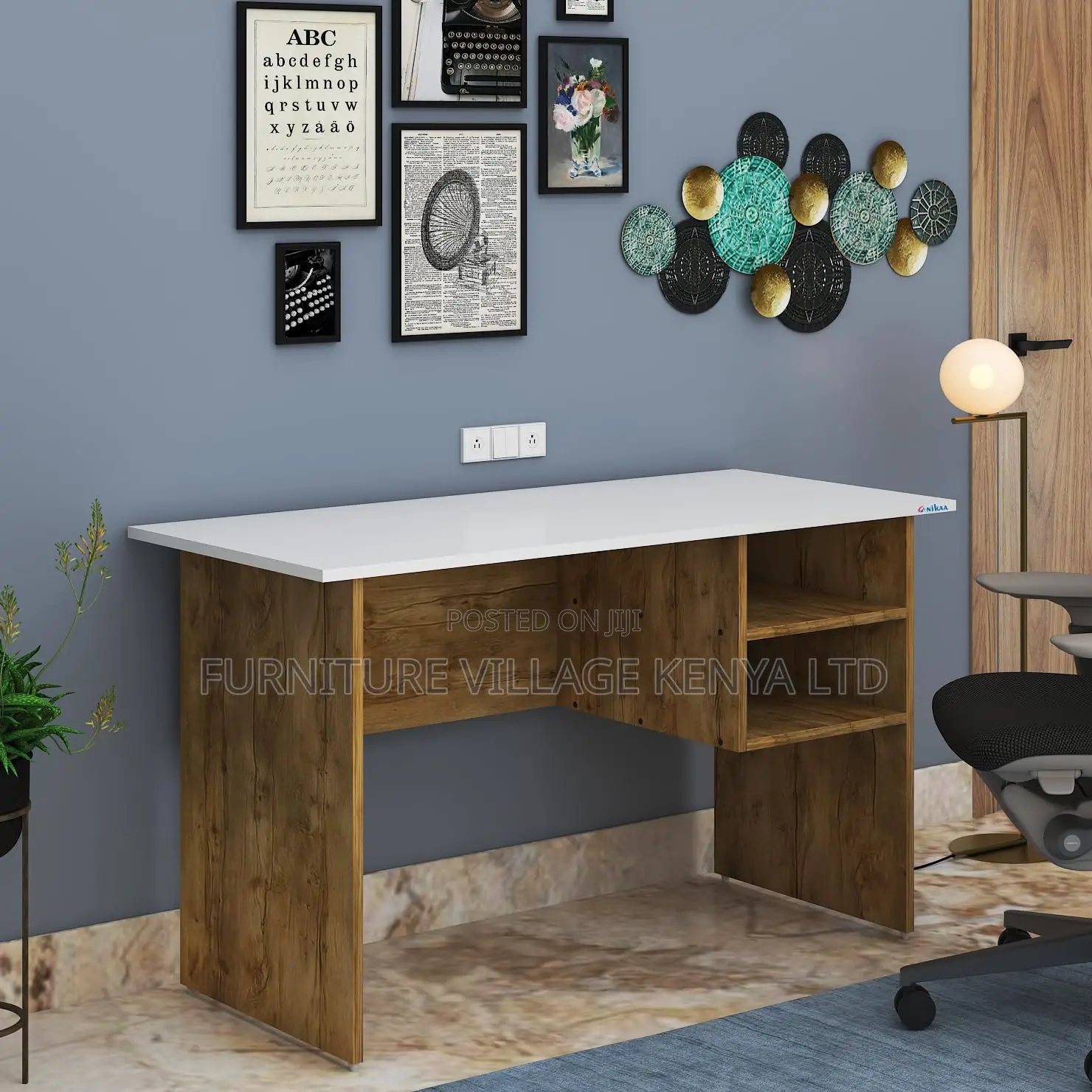 Small Office Table With Drawer, Computer Table