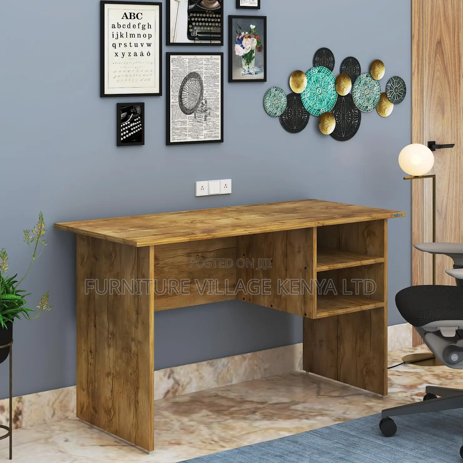 Small Office Table With Drawer, Computer Table