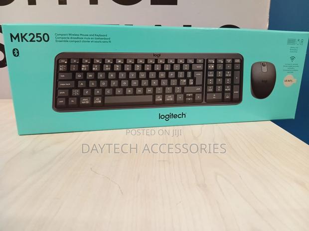 Logitech Mk250 Bluetooth Wireless Mouse and Keyboard - thumbnail 2