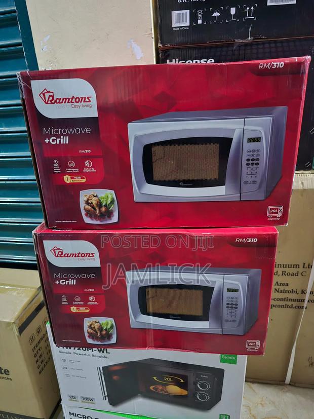 Ramtons Digital Microwave 20l With Grill (Rm/310) –Jf - main view