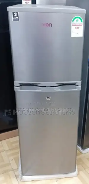 Colour Silver-Von 138l Fridge