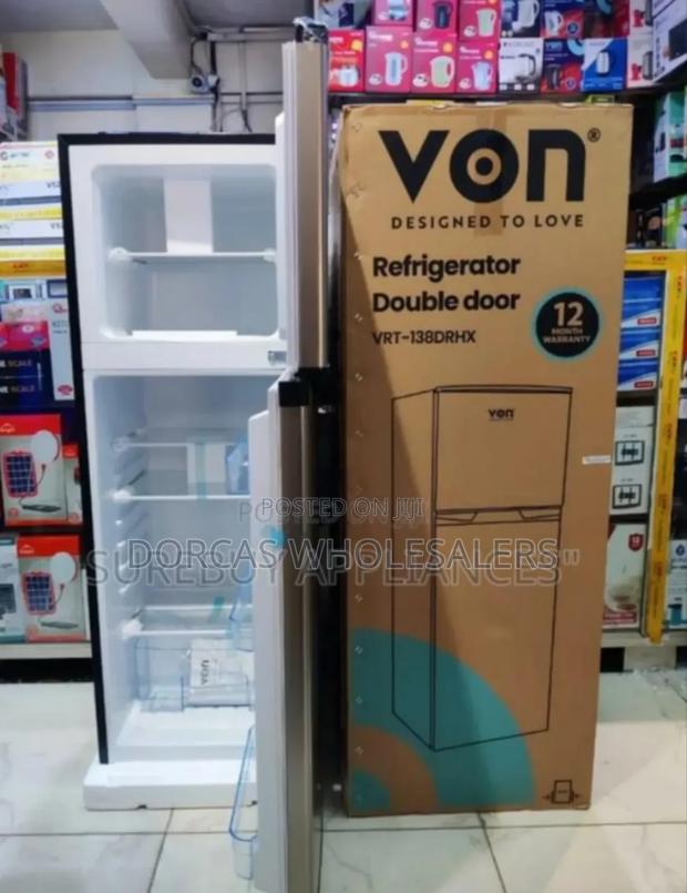 With Top Freezers. Von 138l Fridge. Refridgerators. - main view