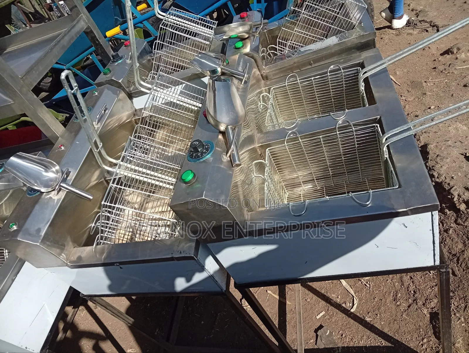 Large Chips Deep Fryers, 34 Litres