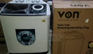 Colour White, Home Use- Von 8kgs Laundry Washing Machines
