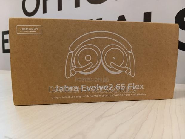 Jabra Evolve2 65 Flex Wireless Stereo Headset - Noise-Cancelling.