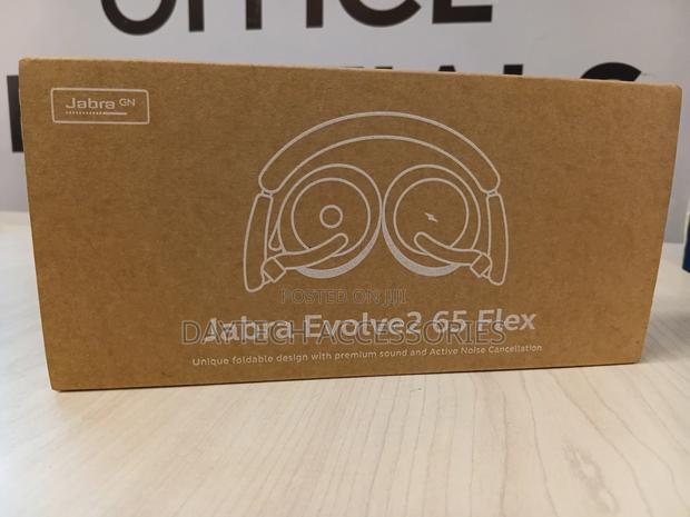 Jabra Evolve2 65 Flex Wireless Stereo Headset - Noise-Cancelling. - thumbnail 3