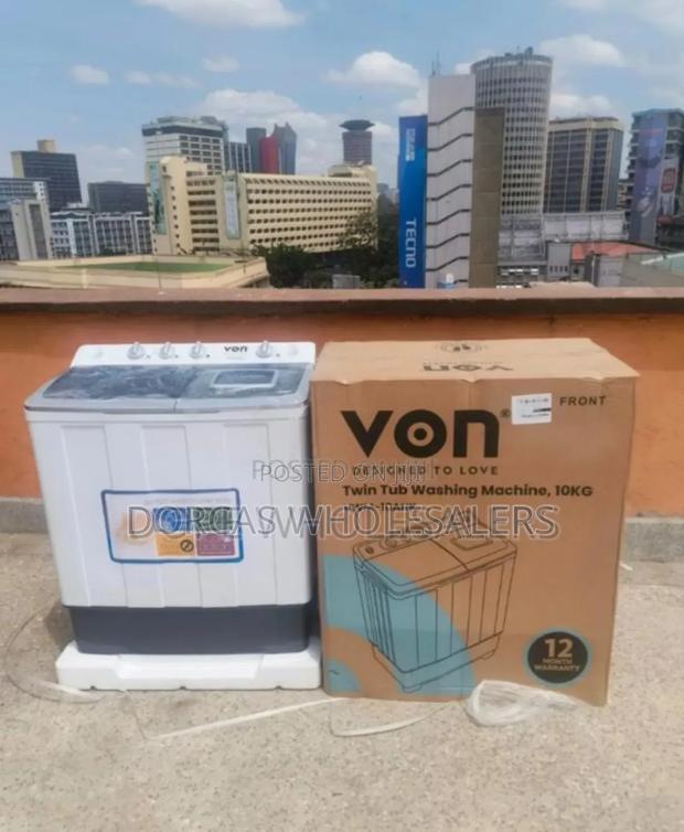 Affordable. Von* 8kgs Capacity Washing Machines - main view