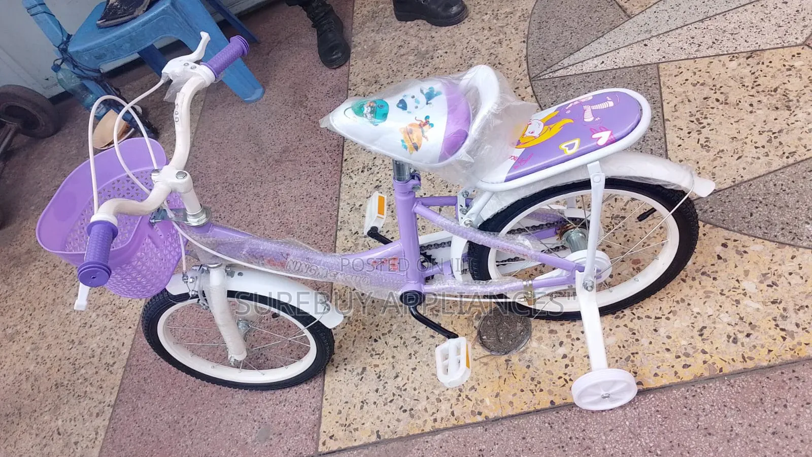 Premier 16-Inch Children’S Bike With Support Wheels