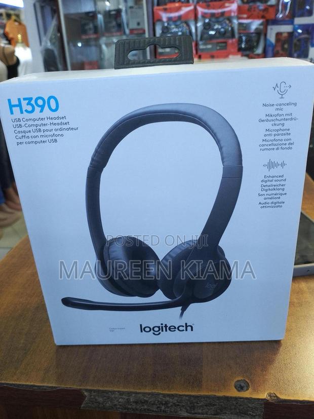 Logitech H390 Usb Noice Cancelling Headset- Clear Audio and Comfort - thumbnail 2