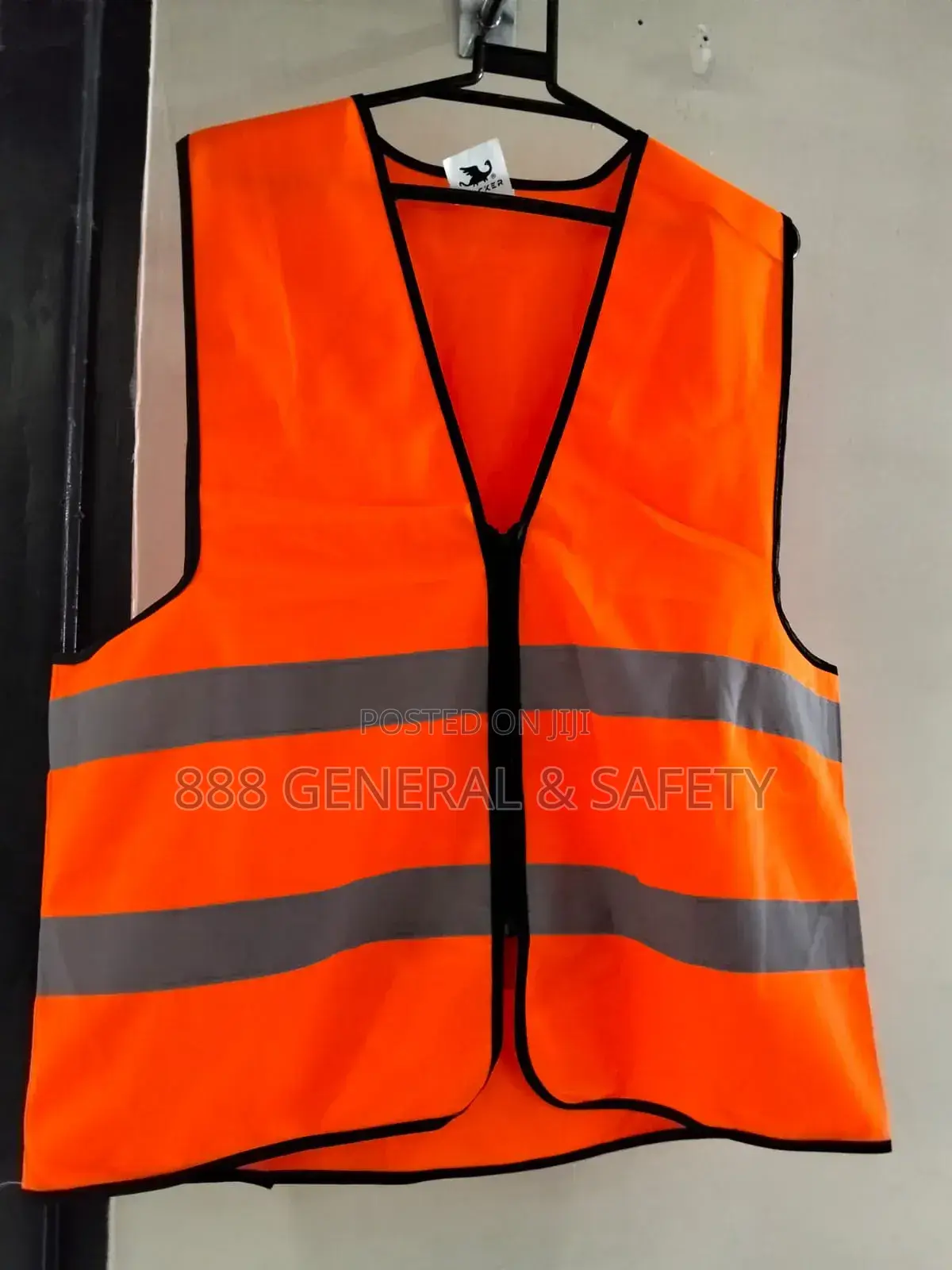 Reflector Jacket With Zip