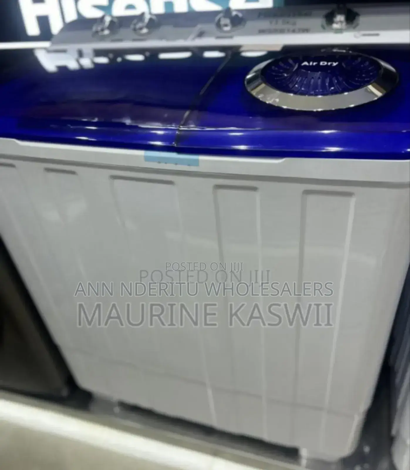 Colour White -Hisense 13.5kgs Washing Machine