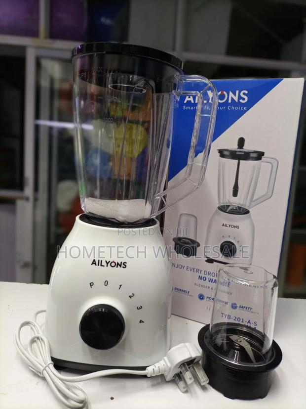 *2 in 1 Ailyons Blender* White - main view