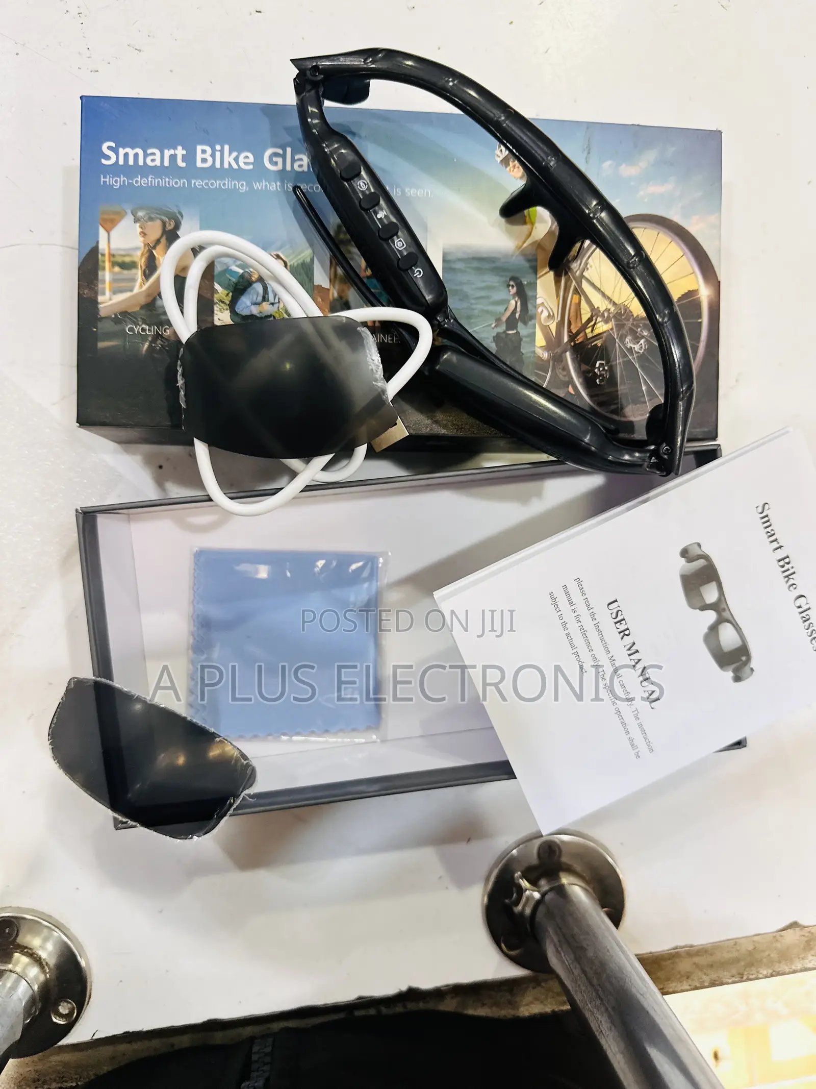 Yj01 Smart Glasses With Camera for Recording/Bt/Mem Card