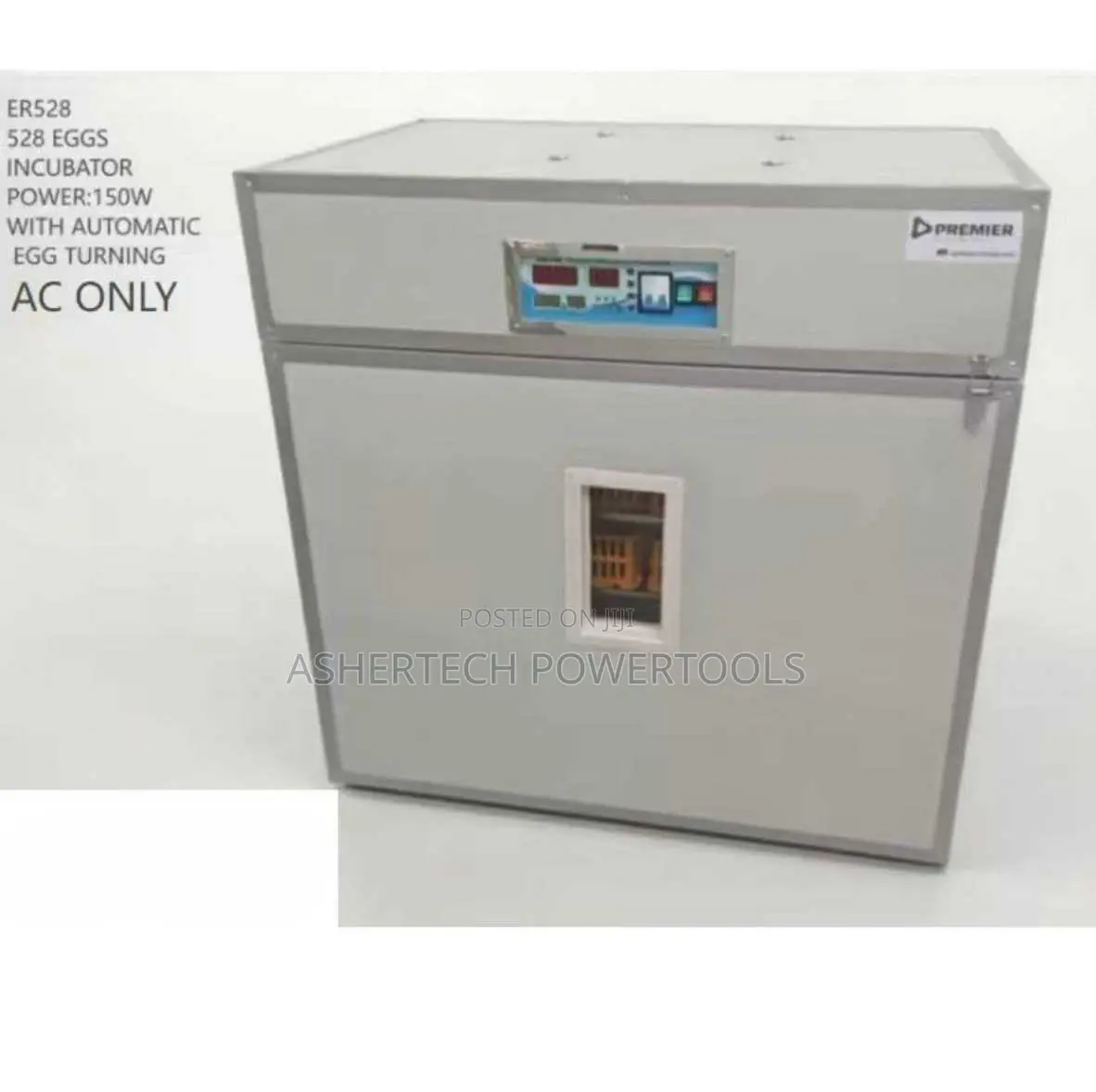 Premier Er528 Automatic Egg Incubator 528 Eggs