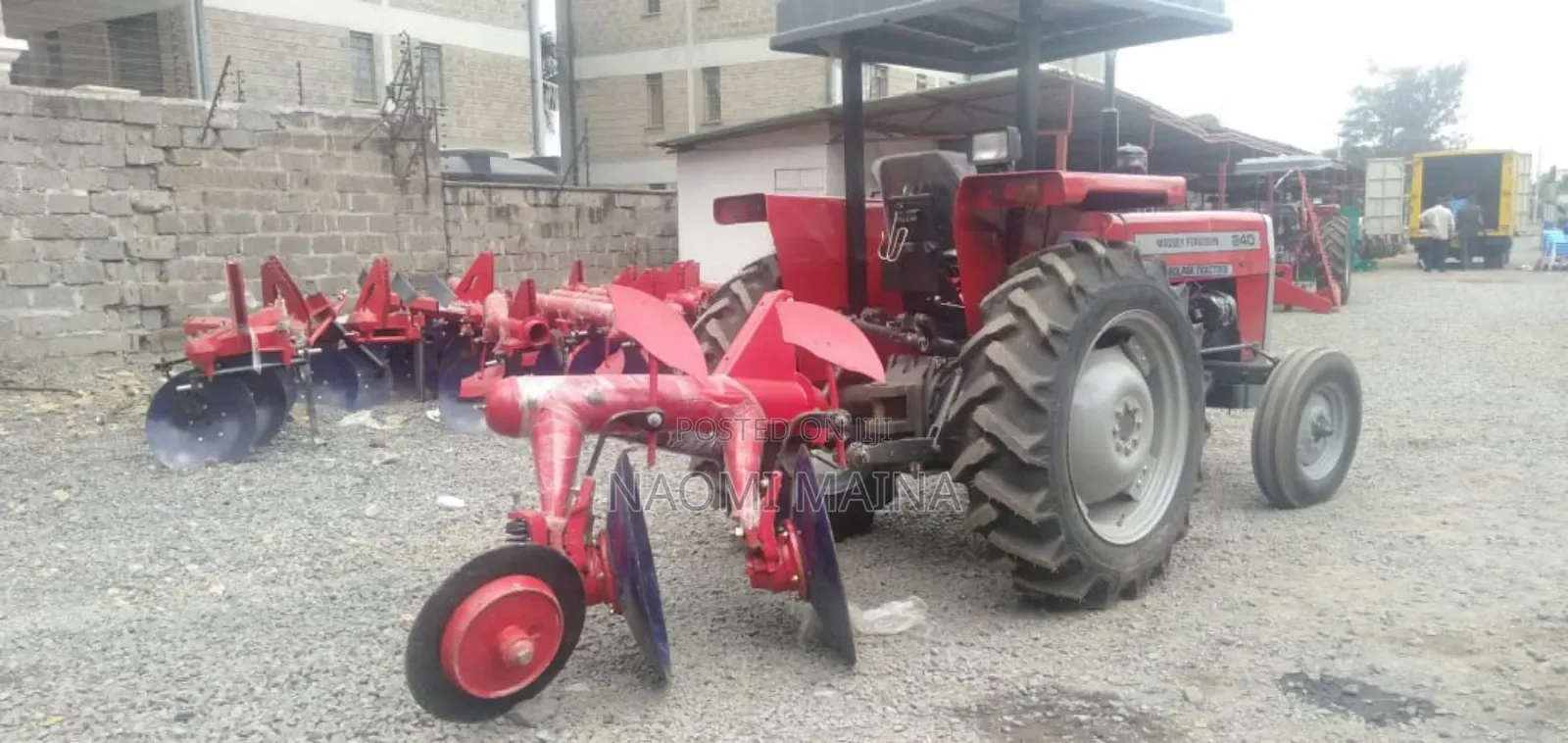 Brand New Mf 2 Discs Ploughs