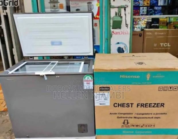 Restocked-Hisense 198litres Freezee. New Arrivals - main view