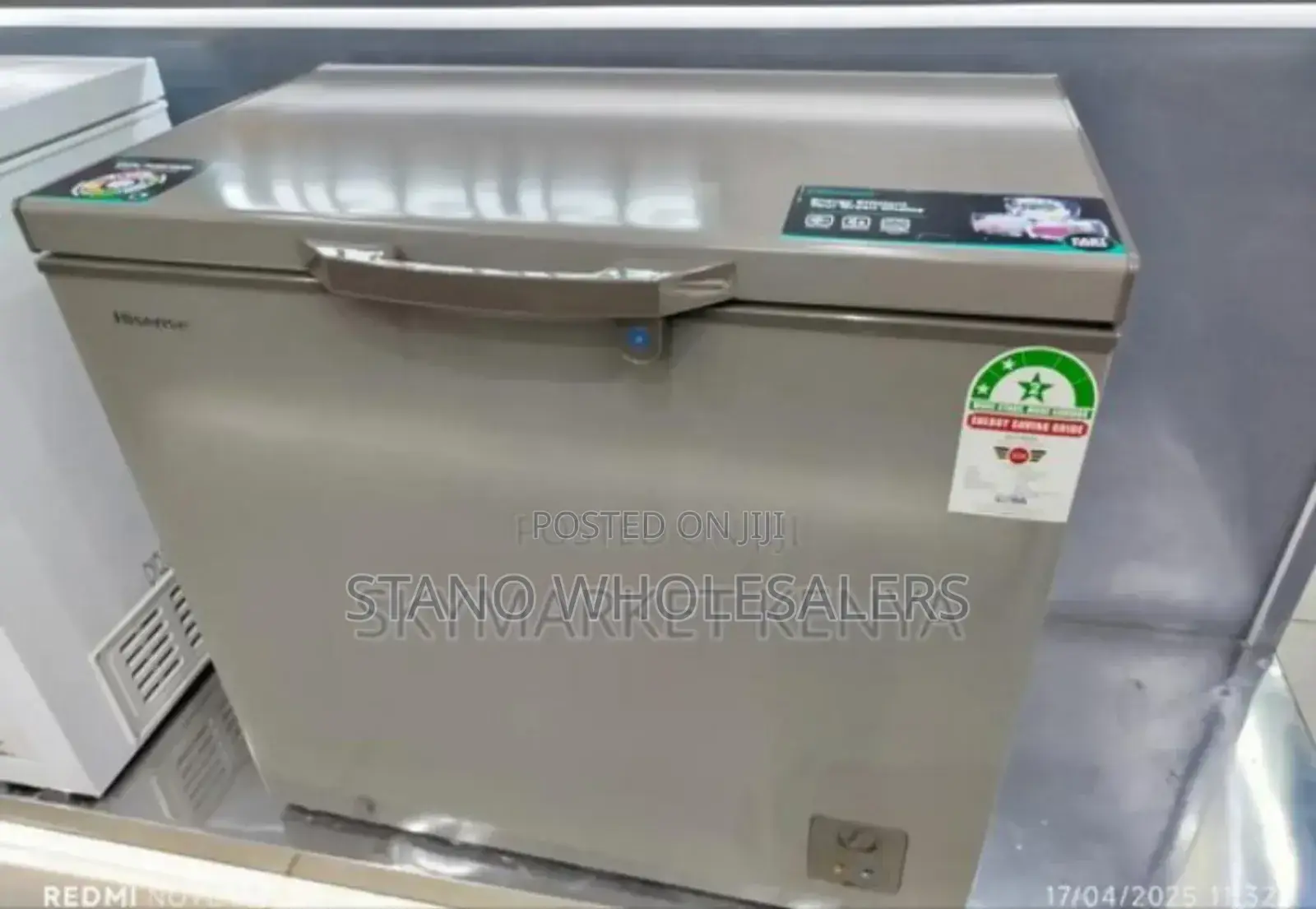 With 10yeras Warranty- Brand New Hisense 198litres Freezee