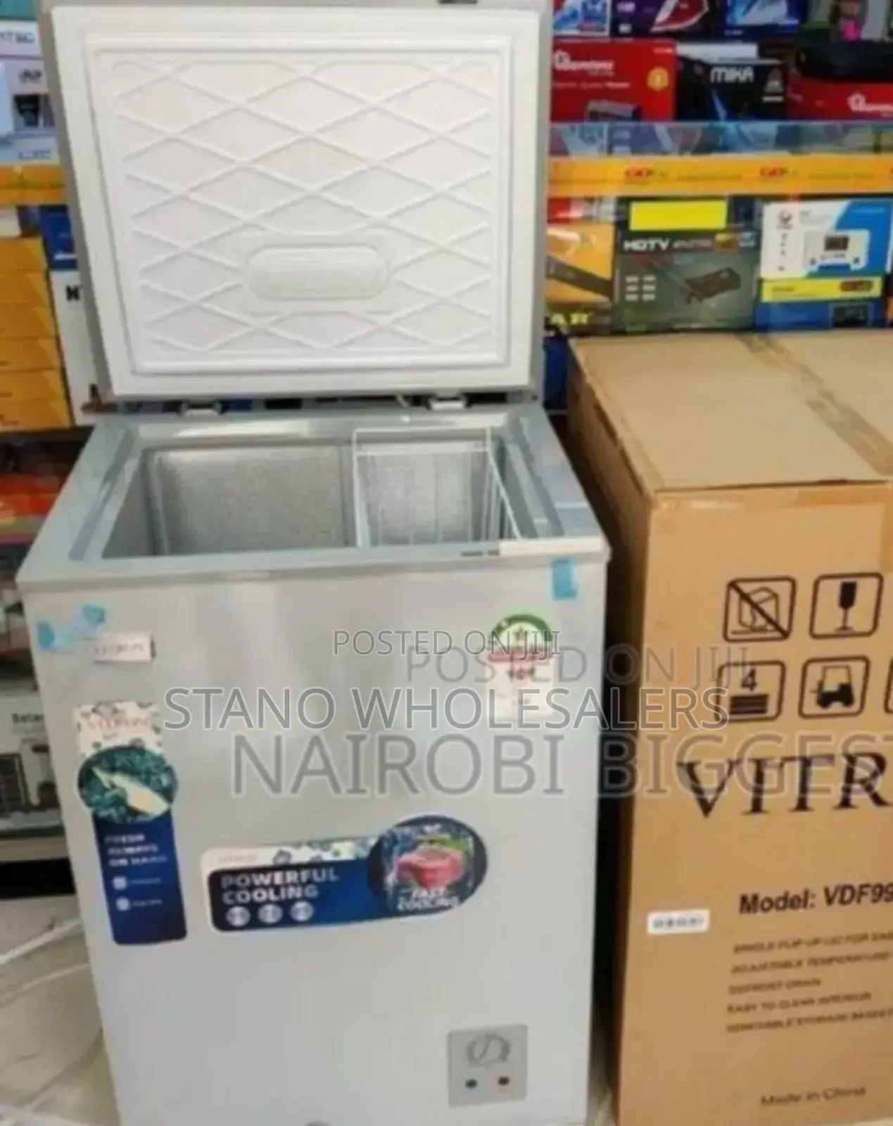 Modern Demacated. Vv Vitron 100litres Freezer