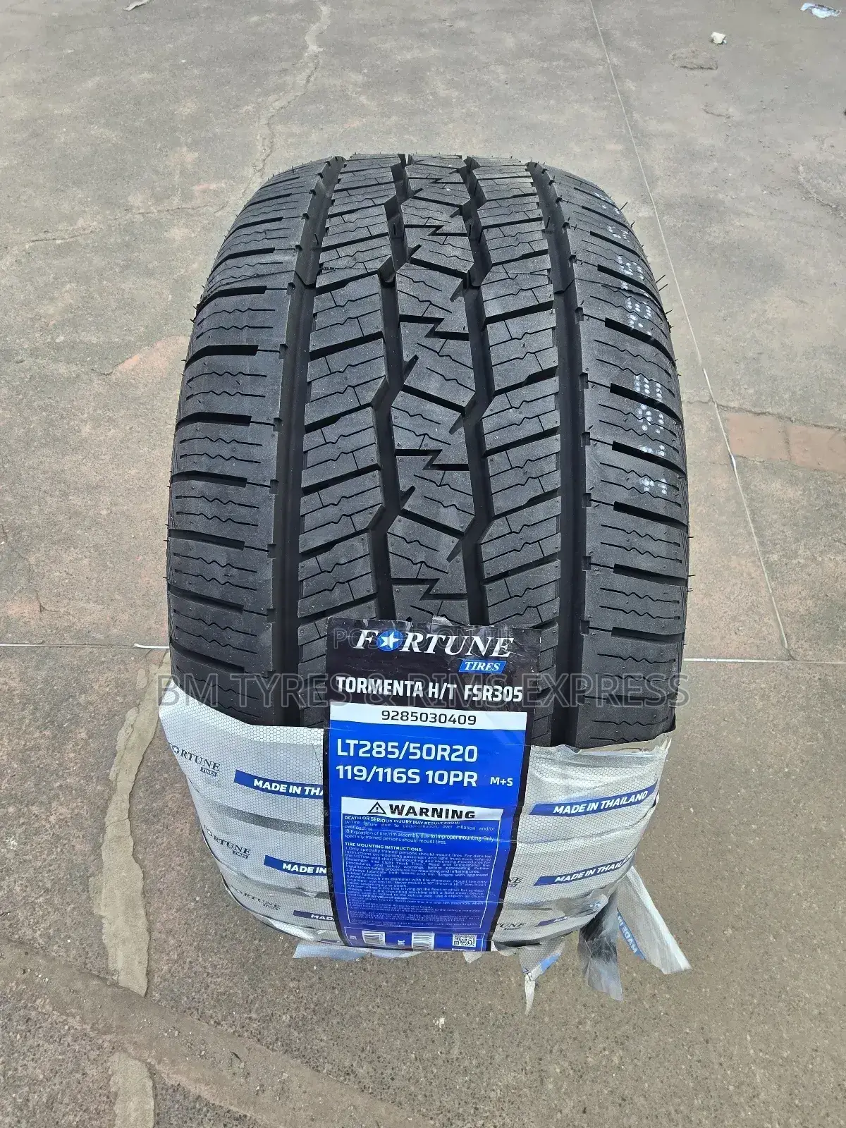 285 /50 R20 Fortune Tyres,(All Terrein)