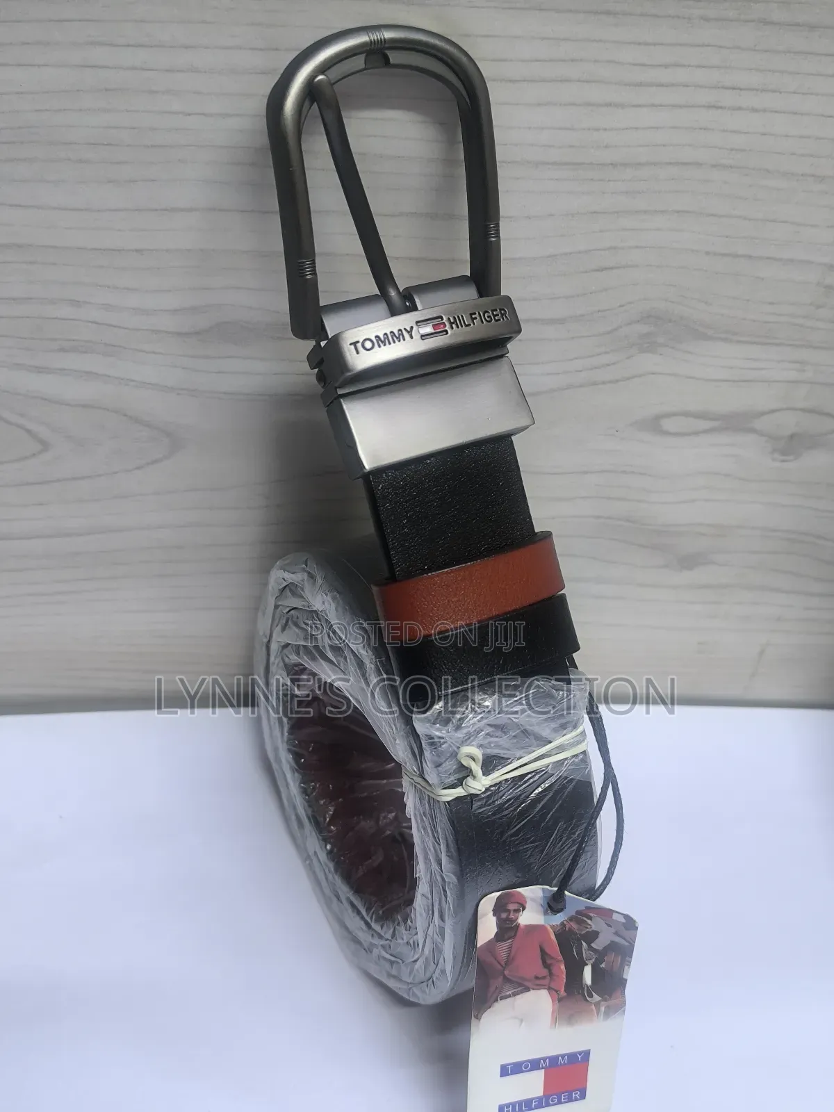 Double Sided Branded Leather Belt