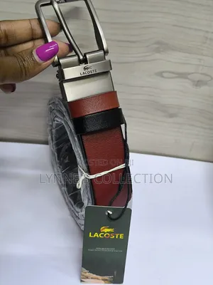 Double Sided Branded Leather Belt