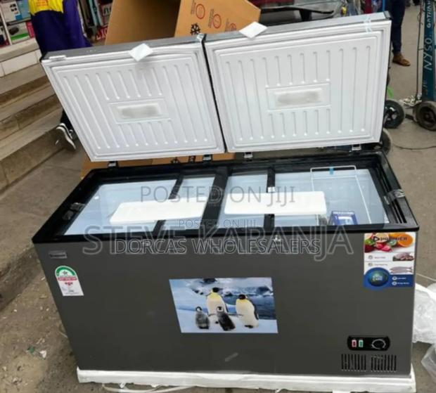 Colour Grey -400l Premier Freezers+ - main view