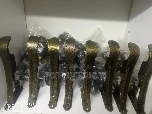 Strong Heavy Duty Powder Coated Double Brackets - main view