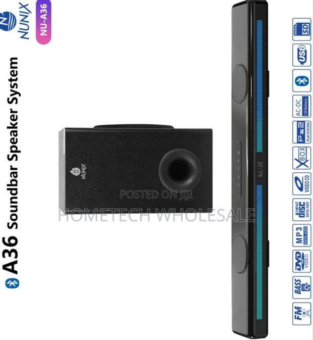 Nunix A36 Soundbar Speaker System - main view