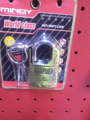 Mindy World Class Anti-Theft Security Padlock. √