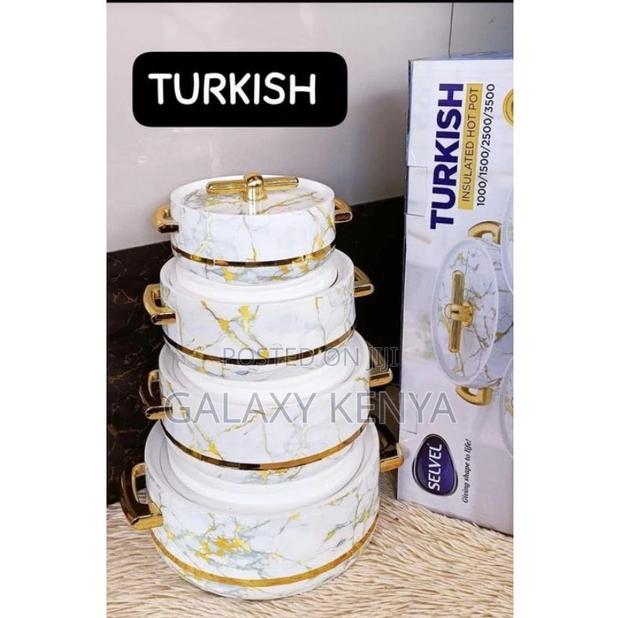 Set of 4 Turkish Hotpots