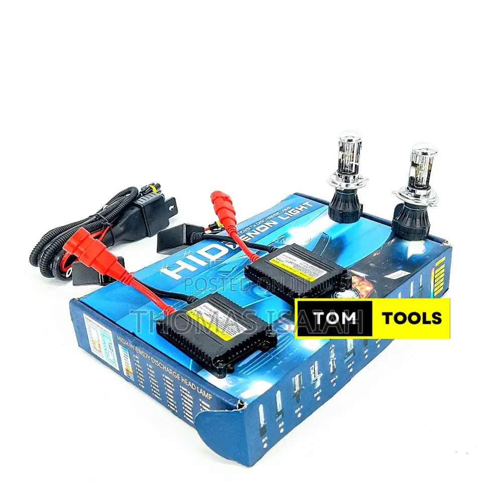 H4 Hid Xenon Headlight Bulbs With 55w Ballast