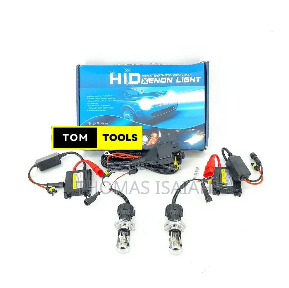 H4 Hid Xenon Headlight Bulbs With 55w Ballast