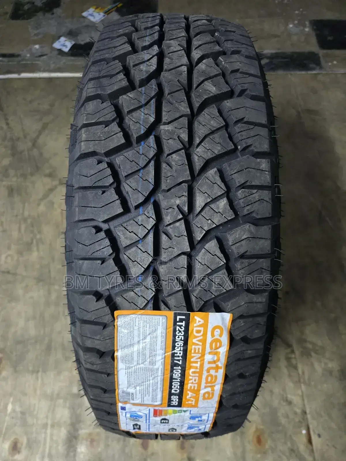 235 /65 R17 Centera Tyres( Adventure) All Terrein.