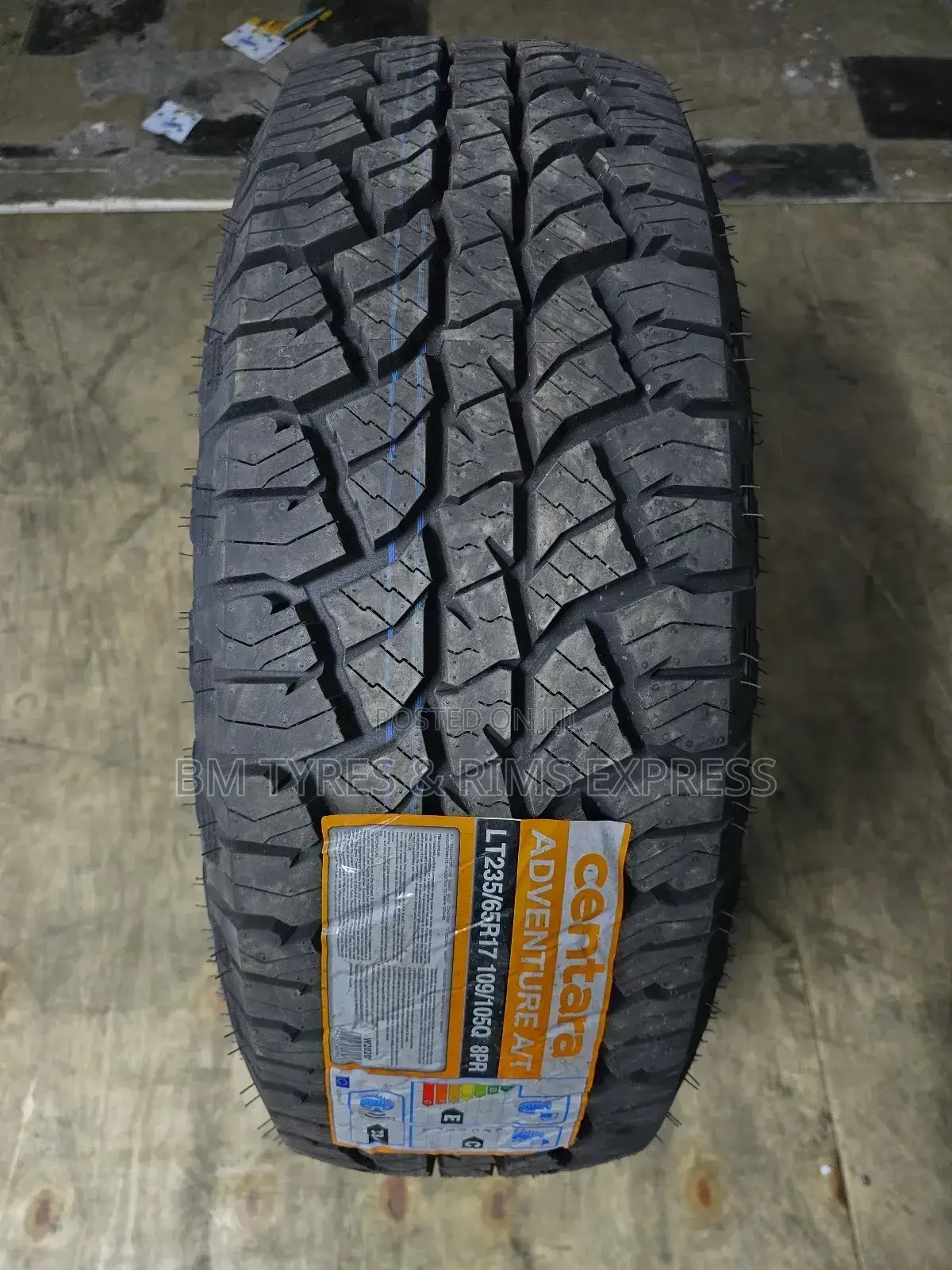 235 /65 R17 Centera Tyres( Adventure) All Terrein.
