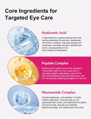4-in-1 Eye Cream: Fights Dark Circles, Bags Wrinkles, Firms Skin
