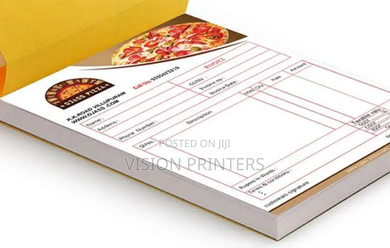 Receipts Books, Invoice Delivery Books,