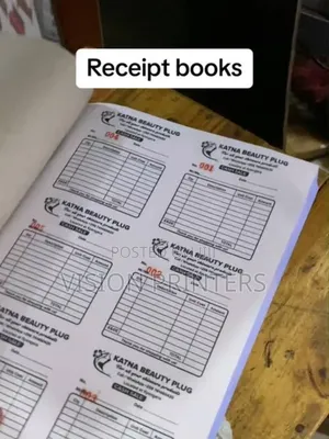 Receipts Books, Invoice Delivery Books,