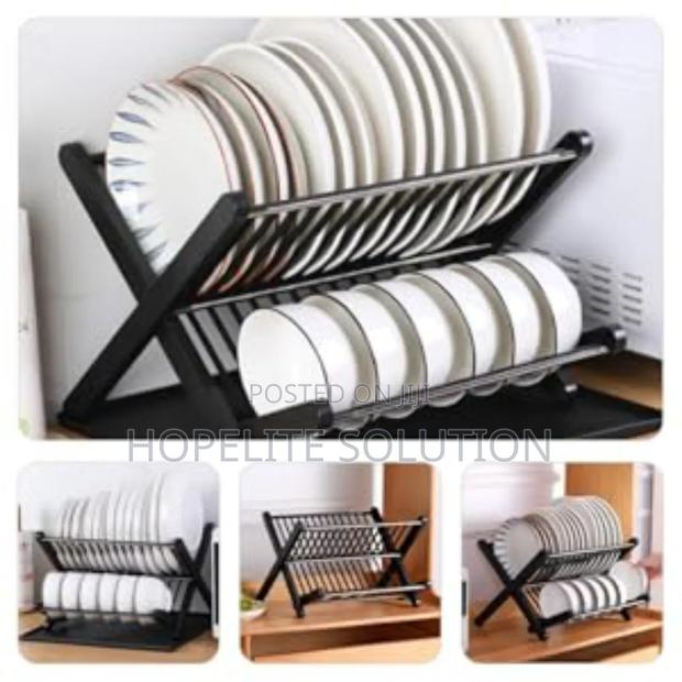 X Folding Drain Rack - main view