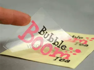 Stickers Labels Printing, Transparent Stickers Printing