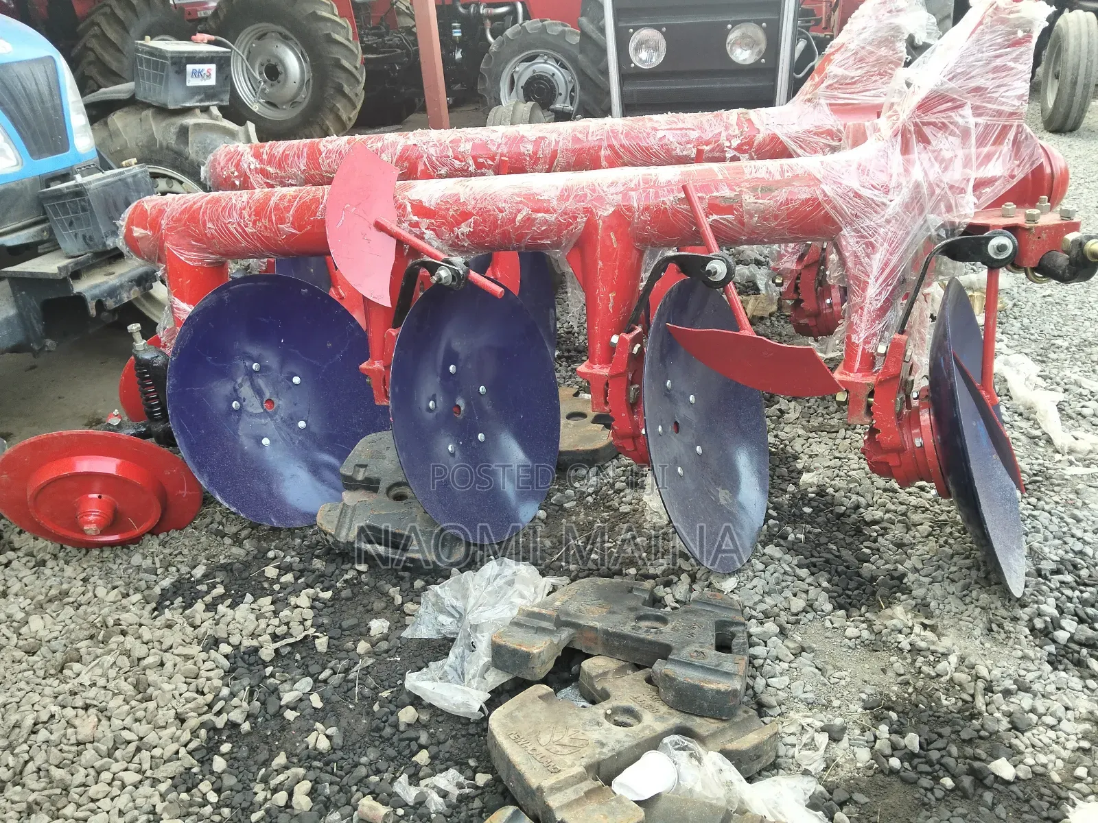 Brand New Mf 4 Discs Ploughs