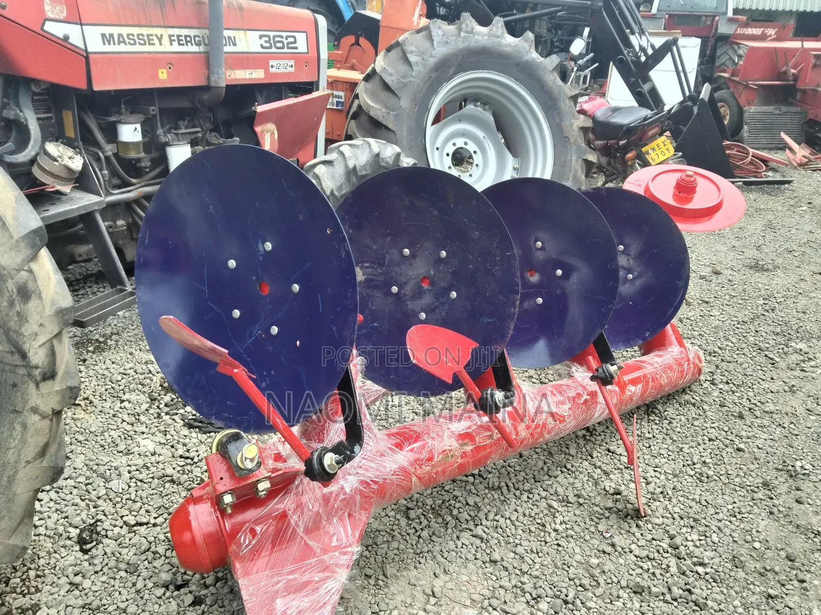 Brand New Mf 4 Discs Ploughs