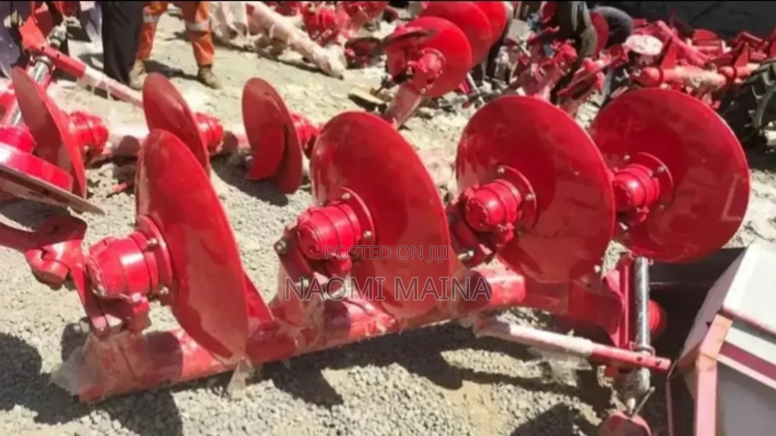 Brand New Mf 4 Discs Ploughs