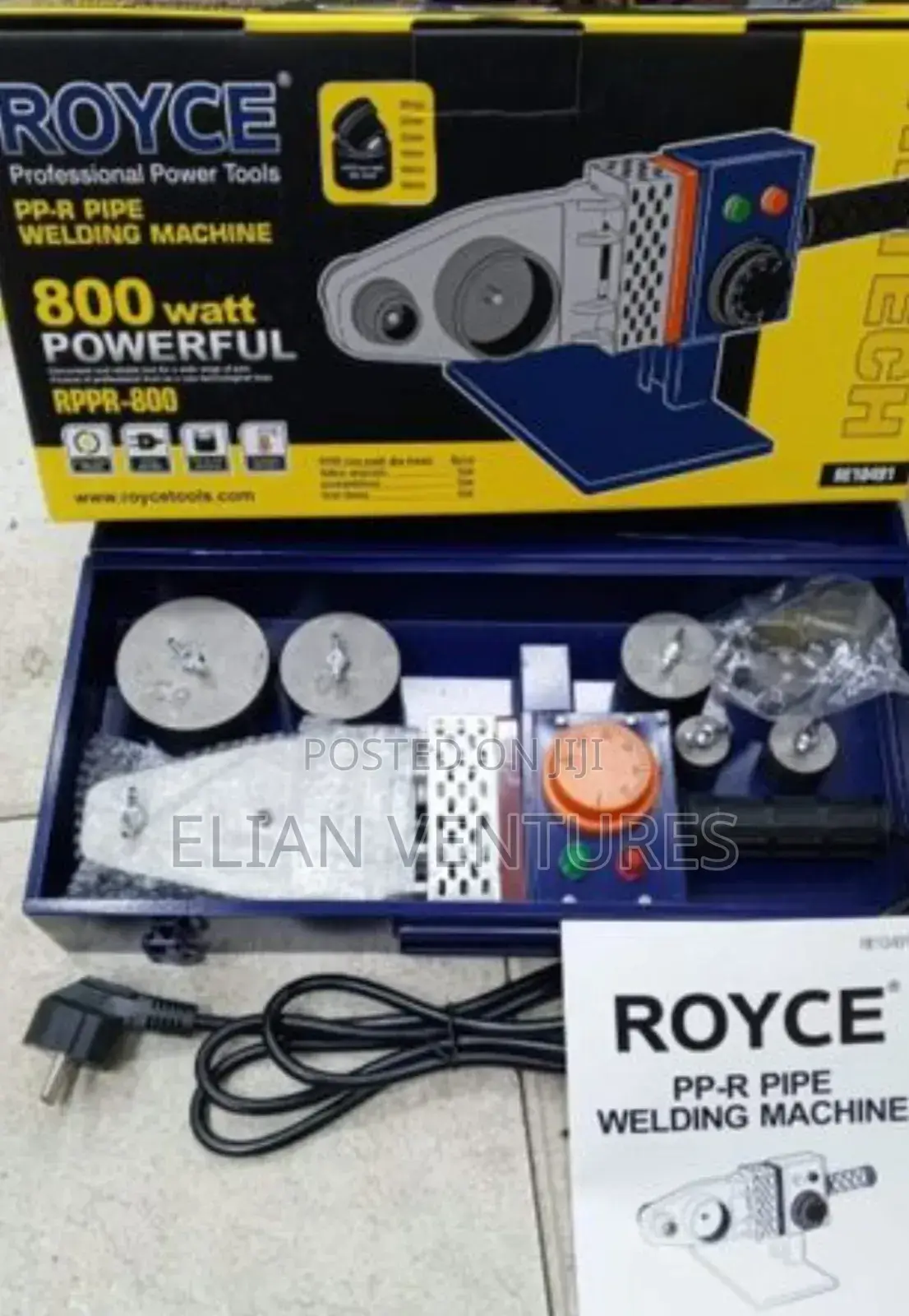 Newly Arrived 800 Watts PPR Welding Machine Royce