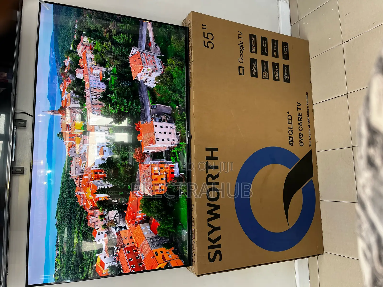Skyworth 55 Inch Qled Smart 4k Tv Brand New Sealed