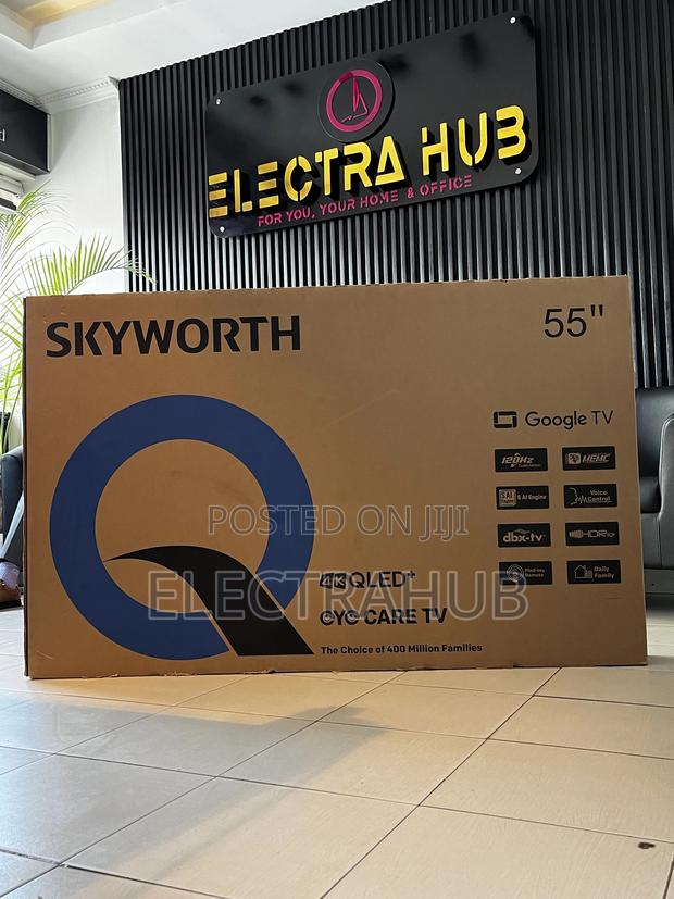 Skyworth 55 Inch Qled Smart 4k Tv Brand New Sealed - main view