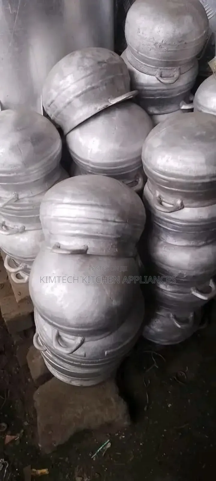 Strong Metallic Iron Pots