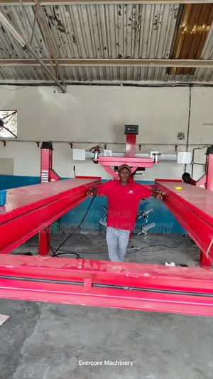 Commercial 3d Compiterized Wheel Alignment Machine With 4t Carlift